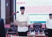 Wali Kota Bukittinggi Lantik Pejabat Pengawas dan Fungsional 2025