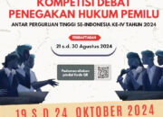 Ajak Mahasiswa Berkompetisi, Bawaslu RI Gelar Debat Penegakan Hukum Pemilu