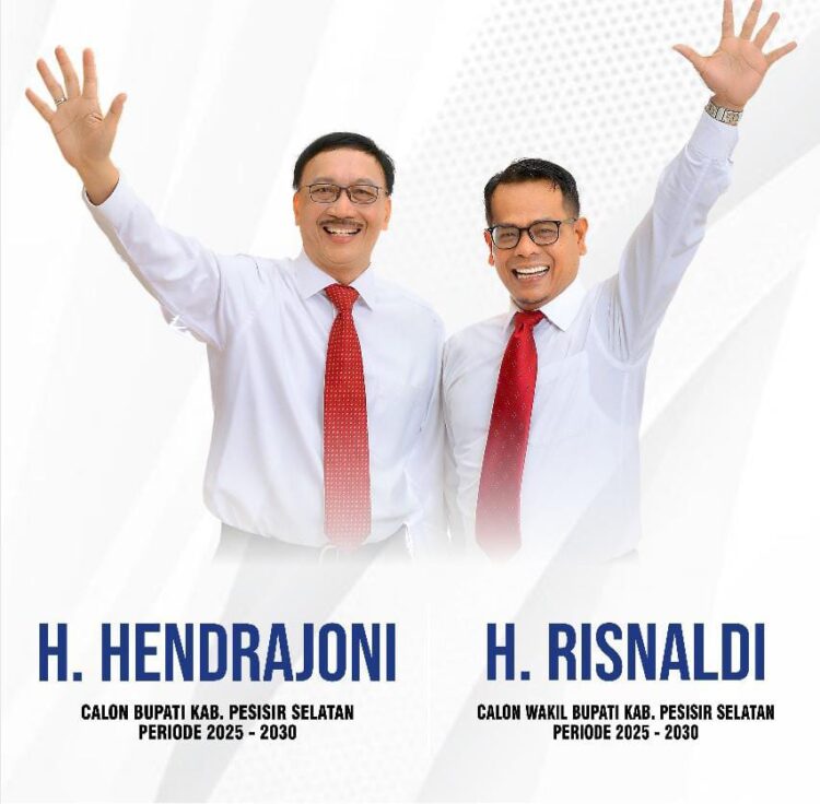Hendrajoni-Risnaldi Ibrahim Resmi Daftar Sebagai Paslon Bupati Pessel 2024 di Hari Pertama 1 f1fc42bc ece9 4361 a49b 9940777aee6c