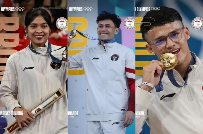 Bonus Fantastis Rizki Juniansyah dan Veddriq Leonardo Berkat Raih Emas di Olimpiade 2024 1 medali