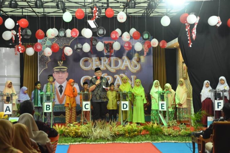 Dibuka— Cerdas Quran Tingkat SD dan SMP Sederajat se-Kota Padang 2024, dibuka secara langsung oleh Pj Wali Kota Padang, Andree Algamar, Kamis (22/8).