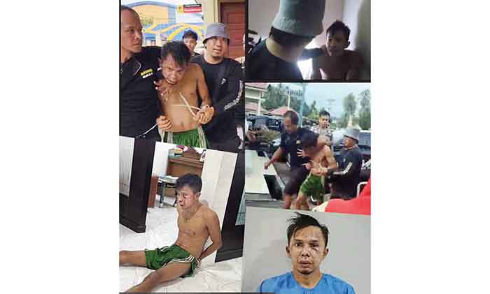 Pembunuh Gadis Cantik Penjual Gorengan Ditangkap, 12 Hari Pelarian Indra Dragon Berakhir di Rumah Kosong, Ngaku Lakukan Pemerkosaan dan ada Pelaku lain 1 TERSANGKA PEMBUNUHAN— Indra Septiarman (26) atau Indra Dragon yang melakukan pembunuhan dan pemerkosaan terhadap gadis cantik penjual gorengan di Padangpariaman berhasil ditangkap setelah 12 hari melarikan diri.