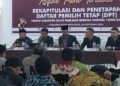 KPU Kabupaten Solok Tetapkan Daftar Pemilih Tetap Pilkada 290.111 Orang