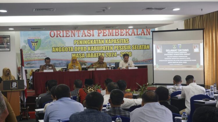 45 Anggota DPRD Pessel Ikuti Peningkatan SDM di BPSDM Sumbar 1 6e95cca6 3843 4482 af8a d966eddd939d