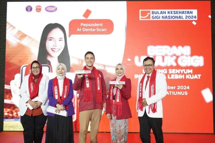 Bulan Kesehatan Gigi Nasional 2024, Pepsodent Kenalkan Teknologi AI Denta-Scan 1 PERESMIAN— Unilever Indonesia melalui Pepsodent bersama PDGI, AFDOKGI, dan ARSGMPI meresmikan BKGN yang tahun ini memasuki kali pelaksanaan ke-15, Kamis (12/9).
