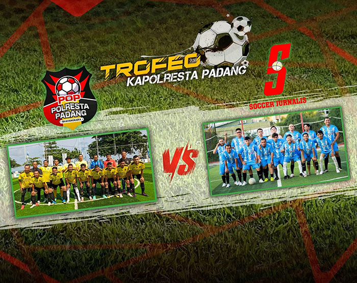 Jurnalis dan Polisi “Duel” Hari ini 1 BERTANDING-Bhayangkara POP Polresta Padang akan saling bertanding melawan Soccer Jurnalis pada Jumat (27/9).