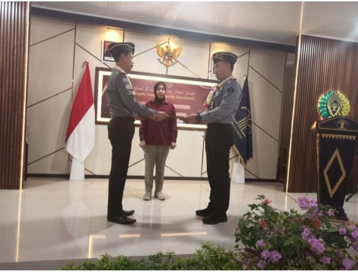 Jabatan Kalapas Kelas III Diserahkan