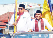 Sport Center “PR” Kepala Daerah, Hendri Arnis-Allex Saputra Komitmen Wujudkan Pembangunan Pro Rakyat