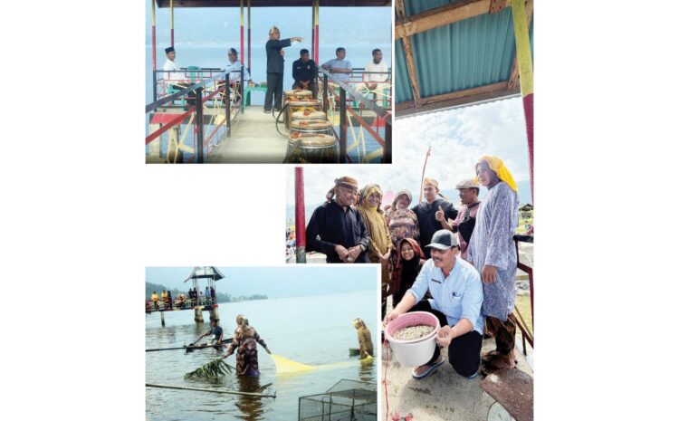 Jaga Kearifan Lokal, Nagari Sungai Batang Agam Gelar Lomba Pacu Biduak dan Manangkok Rinyuak 1 LOMBA— Pemerintah Nagari Sungai Batang, Kecamatan Tanjung Raya, mengelar lomba “pacu biduak dan manangkok rinyuak di Danau Maninjau.