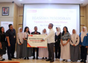 Duta Safety Riding Peroleh Beasiswa Pendidikan dari Yayasan AHM