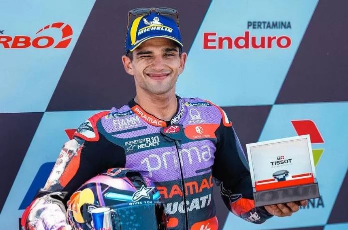 Hasil MotoGP Mandalika 2024, Jorge Martin Raih Kemenangan, Marc Marquez Gagal Finis 1 JUARA— Jorge Martin mencatatkan namanya sebagai juara MotoGP Mandalika 2024.