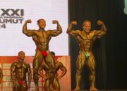 Turun di Kelas 75 Kg Cabor Binaraga, Iwan Samurai Sumbang Medali Emas Pertama Sumbar