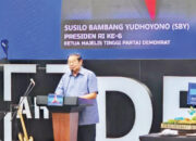 Berpidato di DPP Partai Demokrat, SBY Minta Kader Sukseskan Transisi Pemerintahan Jokowi ke Prabowo