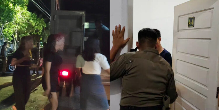 Razia Hotel, Penginapan dan Kos-kosan, Belasan Remaja dan Pasangan Tanpa Status Nikah Diamankan 1 RAZIA PENGINAPAN— Petugas Satpol PP melakukan razia disejumlah penginapan dan kos-kosan di beberapa titik rawan trantibum, Sabtu (14/9) dinihari WIB. Sebanyak 12 orang remaja diamankan ke Mako di Jalan Tan Malaka, Kecamatan Padang Timur.