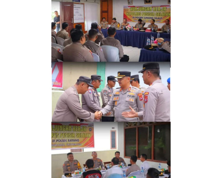 Kungker Terakhir Sebagai Kapolres Pessel, AKBP. Nurhadiansyah Turun ke Tiga Polsek 1 21b149b6 7bb4 4a45 afcf 18fbec47f8ba