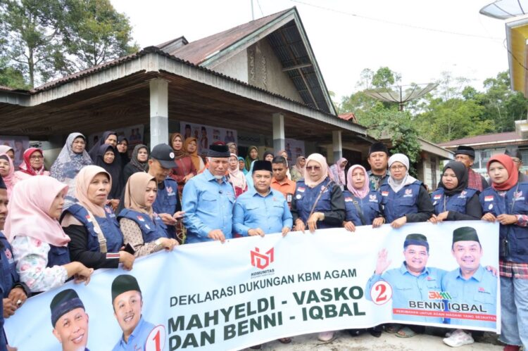 Mahyeldi-Vasko Raih Dukungan Penuh dari KBM Agam 1 4ca091f2 137c 4083 b985 f51533628e0a