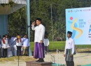 Apel Peringatan HSN 2024, Pjs. Bupati Jadi Pimpinan Apel HSN di Ponpes Al-Manaar