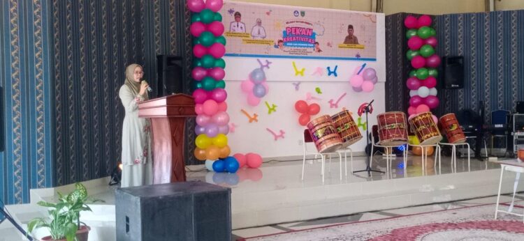 Dibuka Bunda PAUD Sri Hidayani Sonny S.E.Ak didampingi Kepala Disdikbud Nasrul