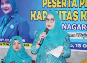 Hadiri Pengukuhan TP PKK Dalko, Ny.Een Endrizal: Tingkatkan Kerjasama Dengan Mitra Kerja