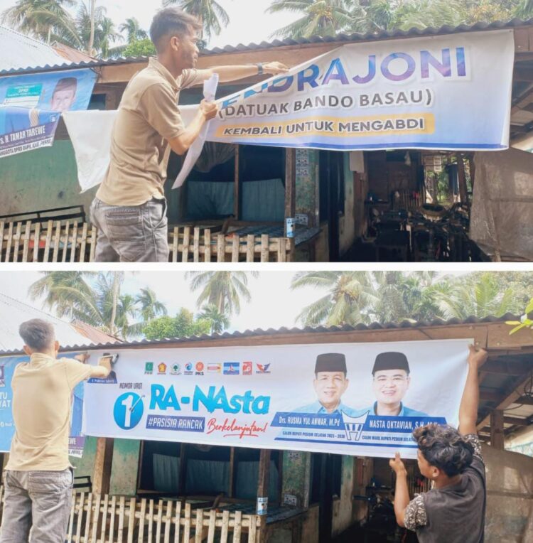 Nasdem Pessel Kutuk Pengrusakan APK Paslon HJ-RI, Bawaslu Mulai Investigasi 1 IMG 20241015 WA0016