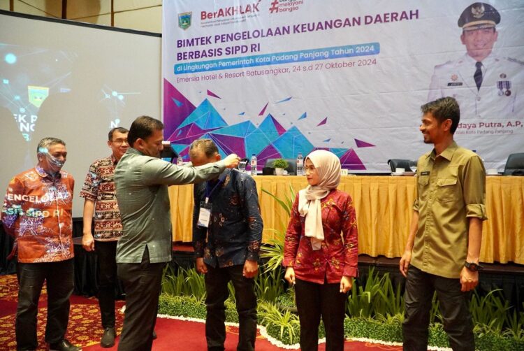 Kegiatan yang dibuka Penjabat Pj Wali Kota Sonny Budaya Putra AP M.Si itu diikuti 80 peserta