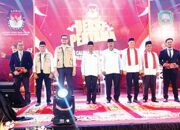 Debat Pertama Calon Bupati dan Wakil Bupati Pasaman 2024, Tiga Pasangan Calon Bersaing di GOR Tuanku Rao