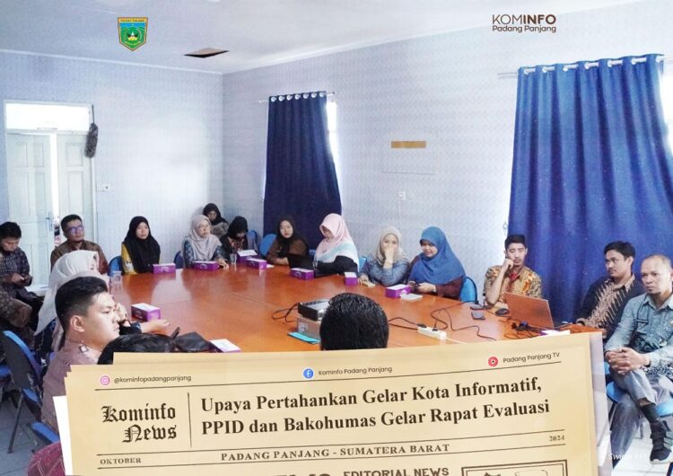 PPID dan Bakohumas Gelar Rapat Evaluasi