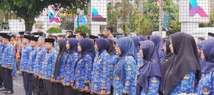 FORMASI P3K— Pemko Padang Panjang memulai pembukaan pendaftaran Pegawai Pemerintah dalam Perjanjian Kerja (PPPK) di Kota Padang Panjang, Selasa (1/10).