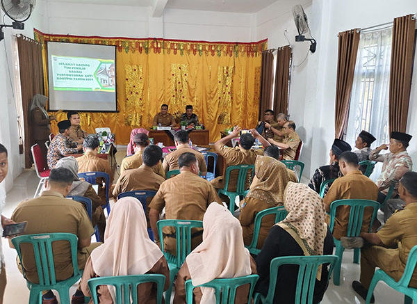 Penilaian dilakukan oleh tim provinsi yang terdiri dari Inspektorat Dinas Pemberdayaan Masyarakat dan Desa DPMD serta Dinas Komunikasi Informatika d