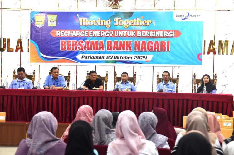 Pj.Sekdako Yaminu Rizal Buka Gathering Bersama Bank Nagari