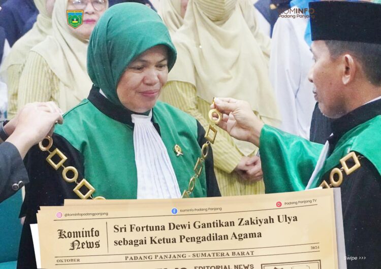 Sri Fortuna Dewi Gantikan Zakiyah Ulya sebagai Ketua Pengadilan Agama 1 Sri Fortuna Dewi Gantikan Zakiyah Ulya sebagai Ketua Pengadilan Agama