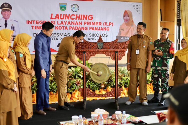 Tingkatkan Pelayanan Kesehatan, Pj Wako Sonny Resmikan Penerapan ILP 1 Tingkatkan Pelayanan Kesehatan launching pjs wako padangpanjang