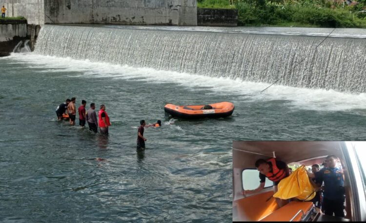 Pemuda 25 Tahun Tewas Tenggelam di Bendungan, Terjun dari Pinggir lalu Kesulitan Berenang 1 EVAKUASI— Tim SAR gabungan mengevakuasi jenazah korban Jefrinaldi (25) yang tenggelam di bendungan Kelurahan Koto Panjang Ikur Koto, Kecamatan Koto Tangah, Kota Padang.