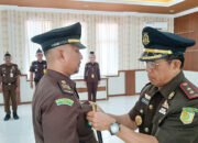 Kajari Agam Burhan, Lantik Haris Jasmana jadi Kasi Pemulihan Aset dan Pengelolaan Barang Bukti