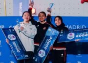 Tim Panjat Tebing Indonesia Juara Umum IFSC 4 Speed Madrid 2024, Emas Berlimpah dan Persiapan Matang!
