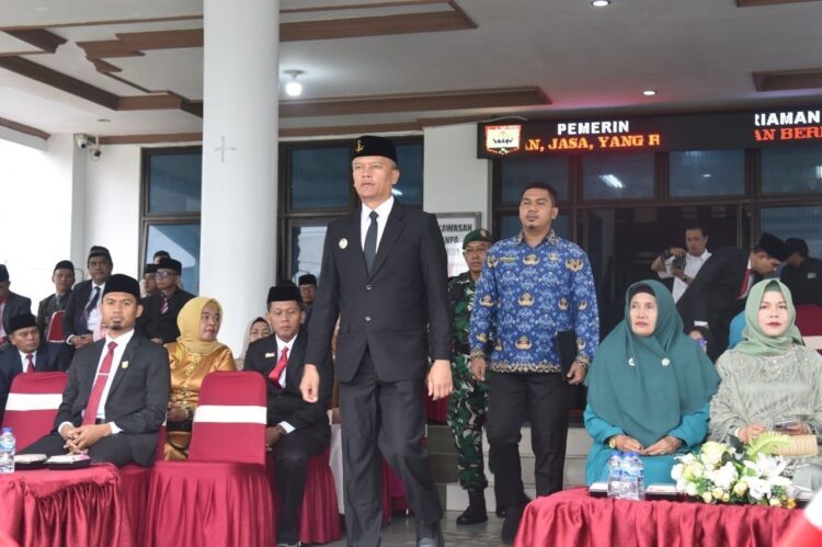 pj walikota saat acara