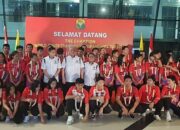 Juara Piala Suhandinata, Tim Bulutangkis Indonesia Disambut Meriah di Tanah Air