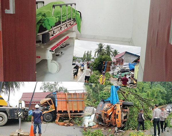 Pemicu Kecelakaan Maut di Puncak Kiambang, Muatan Truk Melebihi, Rem Blong, 3 Jenazah sudah Dijemput Keluarga, Sisa Satu lagi 1 03 Kecelakaan Maut di Puncak Kiambang