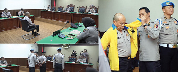 Kasus Polisi Tembak Polisi di Polres Solok Selatan, AKP Dadang Dipecat Tidak Hormat dari Kepolisian, Tersangka Tak Ajukan Banding 1 DIPECAT— Mantan Kabag Ops Polres Solok Selatan AKP Dadang Iskandar diberhentikan sebagai anggota Polri dan langsung dipakaikan baju tahanan Patsus DivPropam Polri usai sidang putusan kode etik di Mabes Polri, Jakarta, Selasa (26/11/2024) malam.