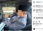 Kepalkan Tangan, Prabowo Saksikan Kemenangan Timnas Indonesia Vs Arab Saudi