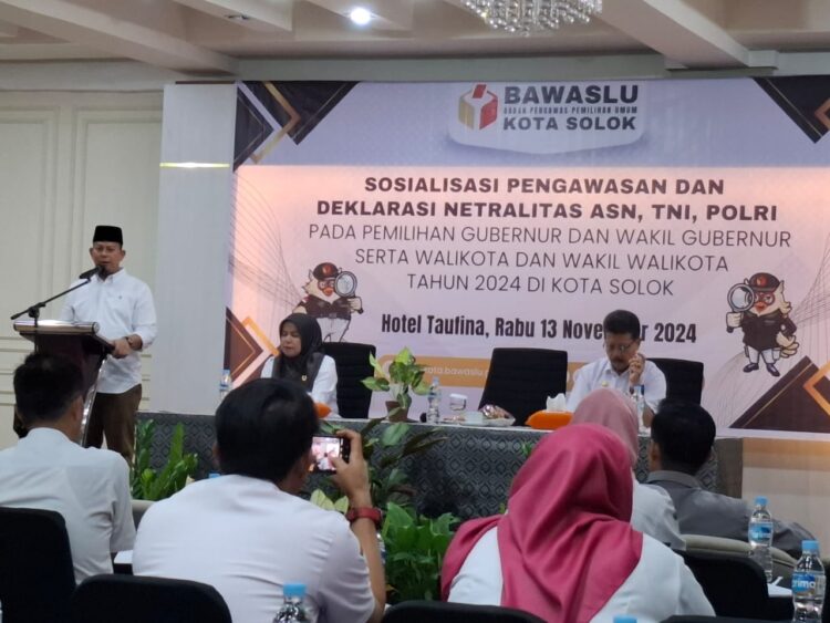 Bawaslu Kota Solok: Netralitas ASN, TNI dan Polri Mutlak! 1 Bawaslu Kota Solok: Netralitas ASN, TNI dan Polri Mutlak!