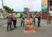 Kejari Agam Musnahkan Barang Bukti 41 Perkara Kejahatan, Kasus Narkoba masih Teratas