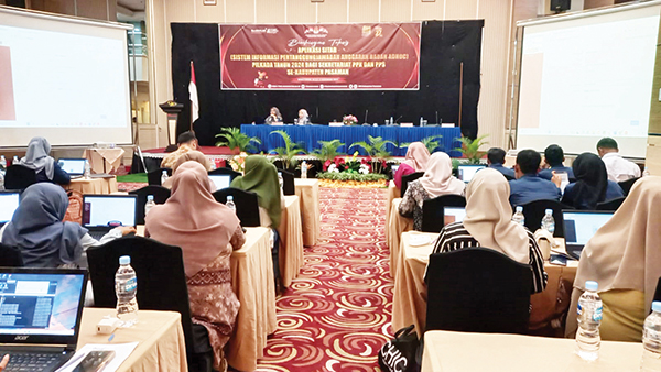 KPU Pasaman Bekali Operator SITAB untuk Pilkada Serentak 2024 1 BIMBINGAN TEKNIS— KPU Pasaman saat gelar kegiatan Bimbingan Teknis Penggunaan Aplikasi Sistem Informasi Pertanggungjawaban Anggaran Badan Ad Hoc (SITAB).