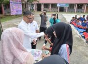 Pj Sekda Pantau Pelaksanaan Aksi Bergizi di SMA N 3  