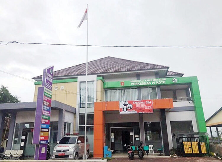 UPTD PUSKESMAS— UPTD Puskesmas IV Koto mengadakan rangkaian kegiatan kesehatan dalam rangka menyambut 
HKN ke-60.