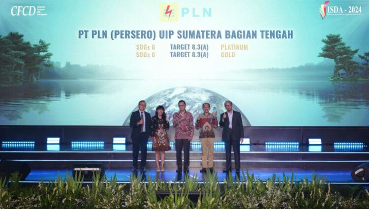 Bukti Komitmen Dalam Dukung SDGs, PLN UIP Sumatera Bagian Tengah Kembali Raih Penghargaan ISDA 2024 1 rere