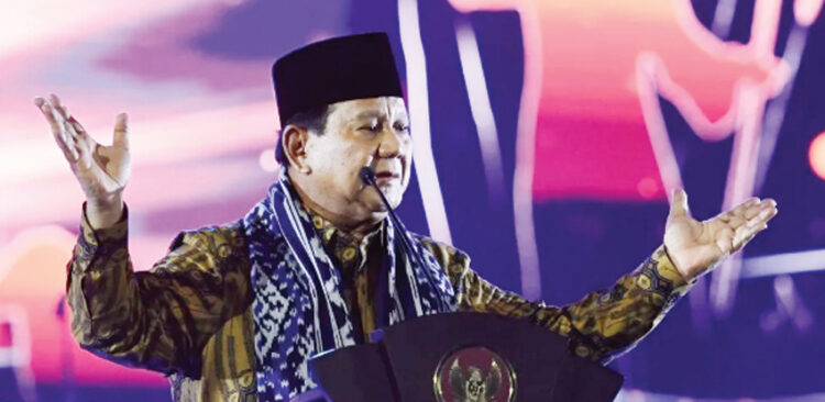 Presiden RI, Prabowo Subianto.
