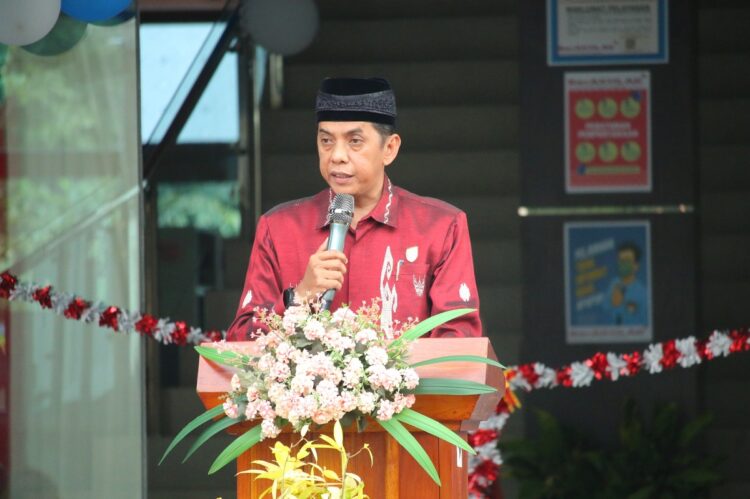 Bagodang Momentum Penting, Perkuat Identitas Lokal dan Budaya Literasi 1 SAMBUTAN—Ketua DPRD Kota Payakumbuh Wirman Putra Dt. Rajo Mantiko Alam saat berikan sambutan.