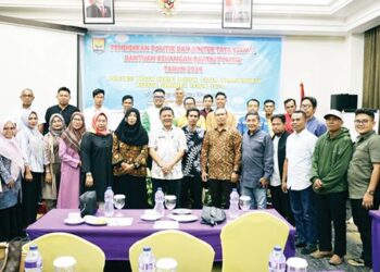 Meningkatkan Transparansi Keuangan, Pemkot Pariaman Adakan Bimtek Partai Politik 