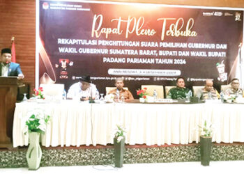 Rapat Pleno Rekapitulasi Penghitungan Suara Berjalan Lancar